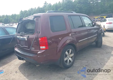 2012 Honda Pilot Touring from USA, damaged, VIN 5FNYF4H95CB037112
